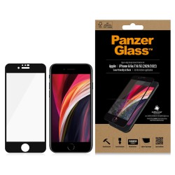 PanzerGlass E2E f. iPhone 6 7 8 SE 2020 2022. CF. Black — Buy in Cyprus with Fast Delivery