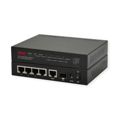 ROLINE Gigabit Ethernet Switch 6 Ports (5x 10 100 1000 + 1x SFP. 4x PoE+) — Buy in Cyprus with Fast Delivery