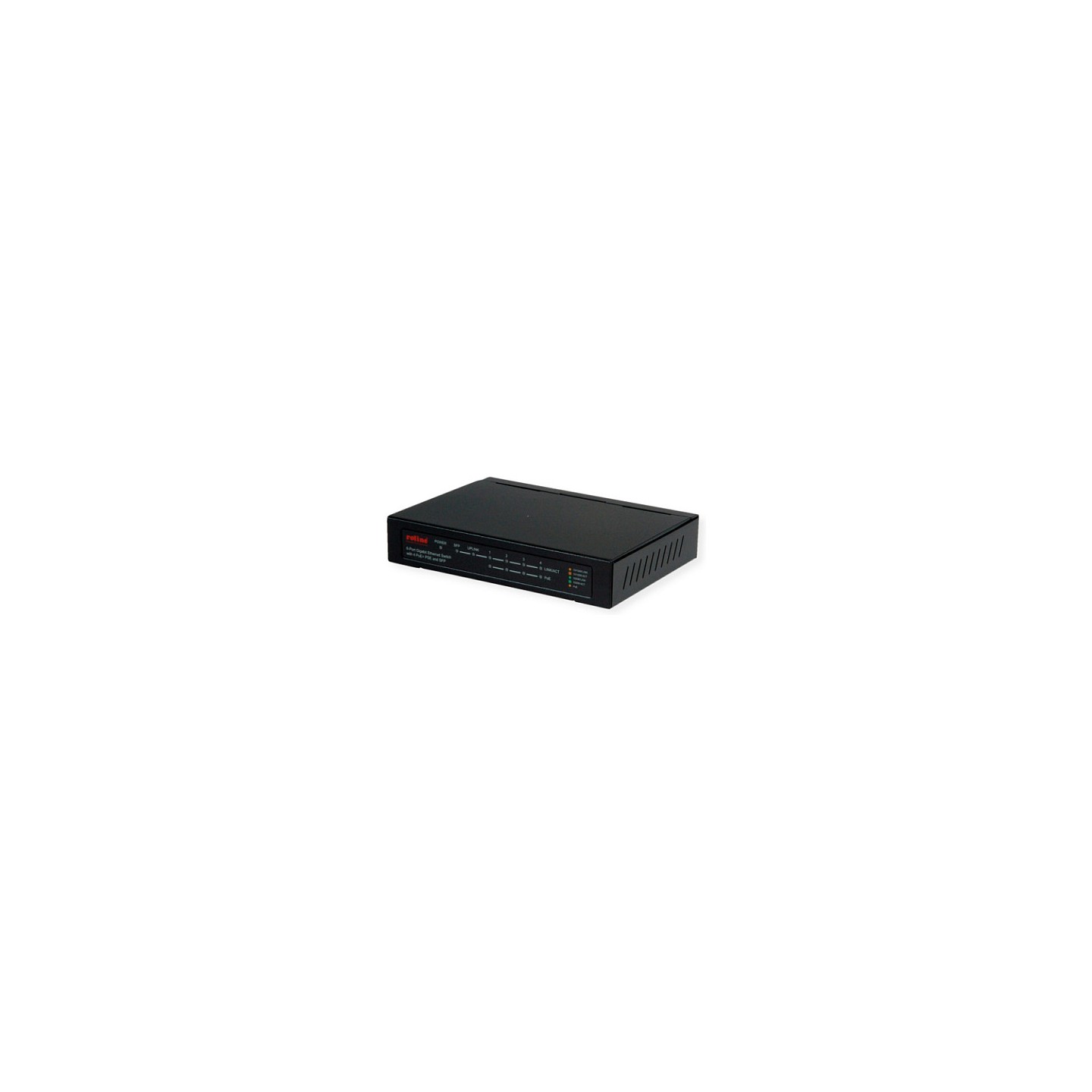 ROLINE Gigabit Ethernet Switch 6 Ports (5x 10 100 1000 + 1x SFP. 4x PoE+) — Buy in Cyprus with Fast Delivery