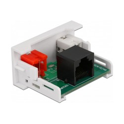 Easy 45 Modul 2 x Cinch Buchse zu RJ45 Buchse 22.5 x 45 mm — Buy in Cyprus with Fast Delivery