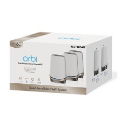 Netgear Orbi 960 Serie Quad-Band WiFi 6E Mesh (3er-Set) — Buy in Cyprus with Fast Delivery