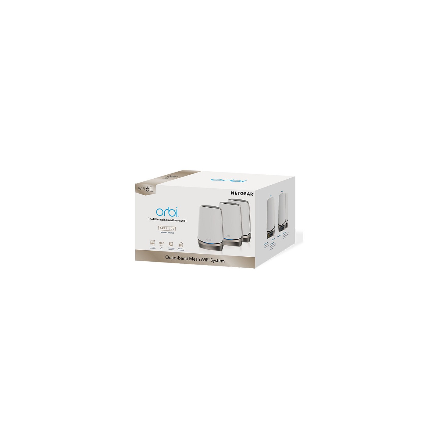 Netgear Orbi 960 Serie Quad-Band WiFi 6E Mesh (3er-Set) — Buy in Cyprus with Fast Delivery