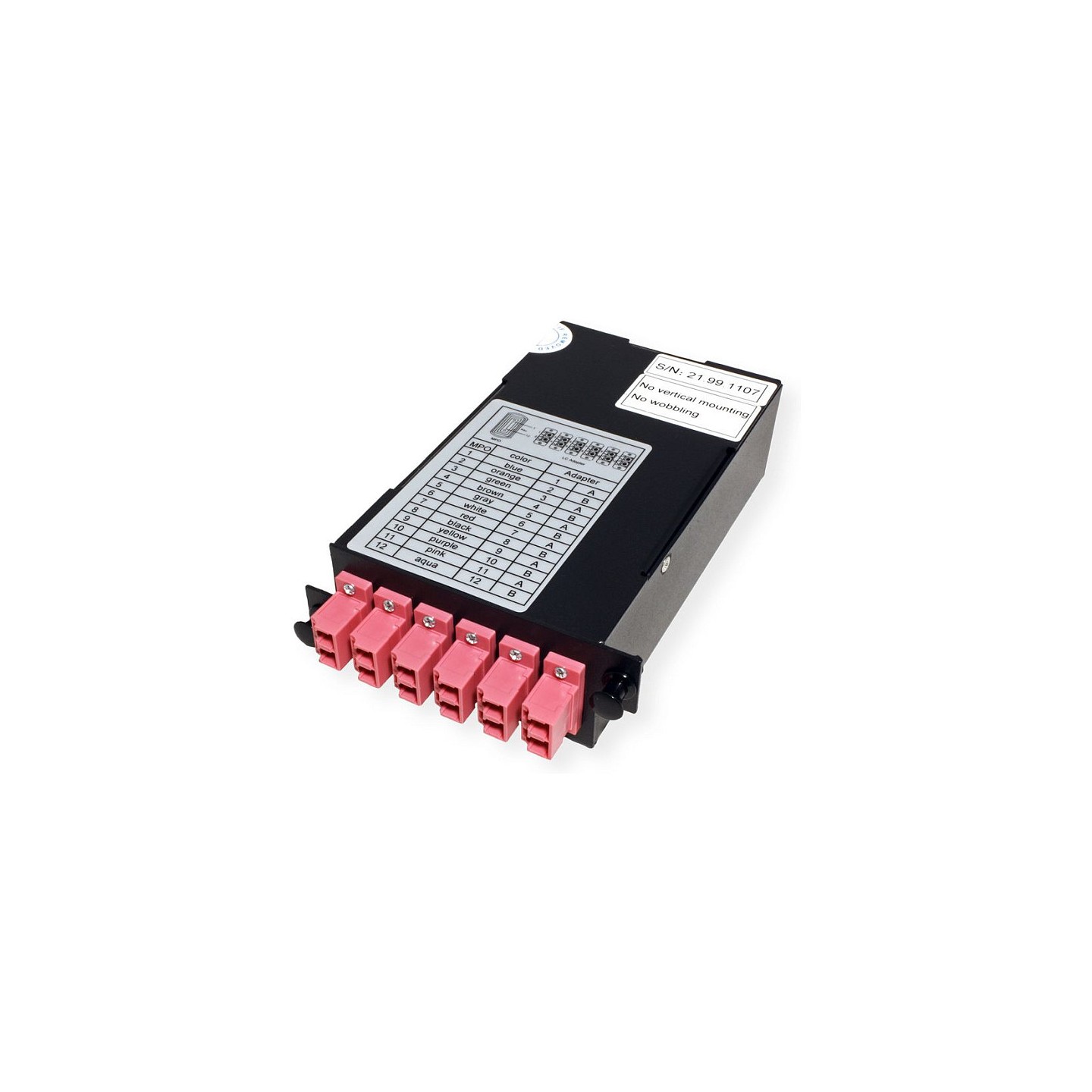 VALUE MPO-Modul. MPO-Stecker 12x LC-Buchse — Buy in Cyprus with Fast Delivery