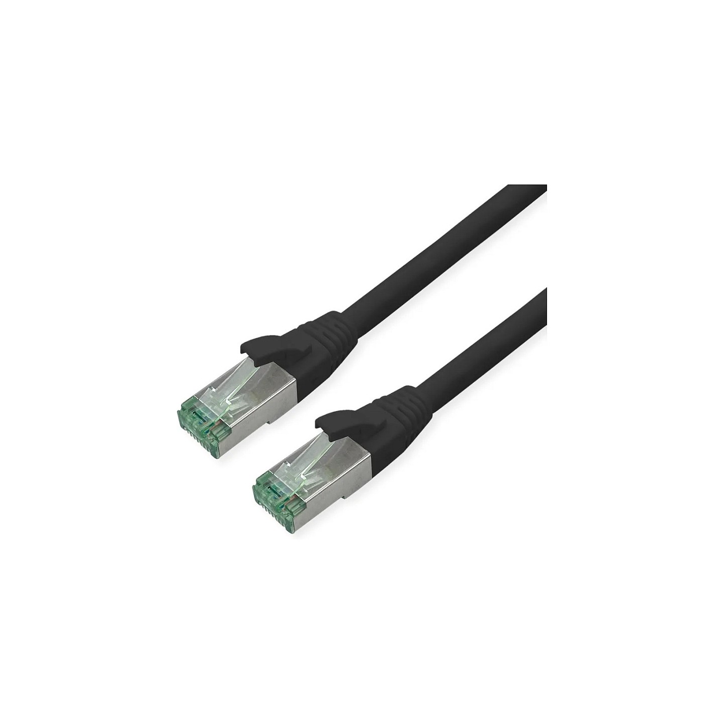 ROLINE RM Patchkabel Cat.6A S FTP (PiMF). schwarz. 0.5 m — Buy in Cyprus with Fast Delivery