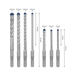 Bosch EXPERT Hammerbohrer SDS plus-7X 7tlg Set — Buy in Cyprus with Fast Delivery