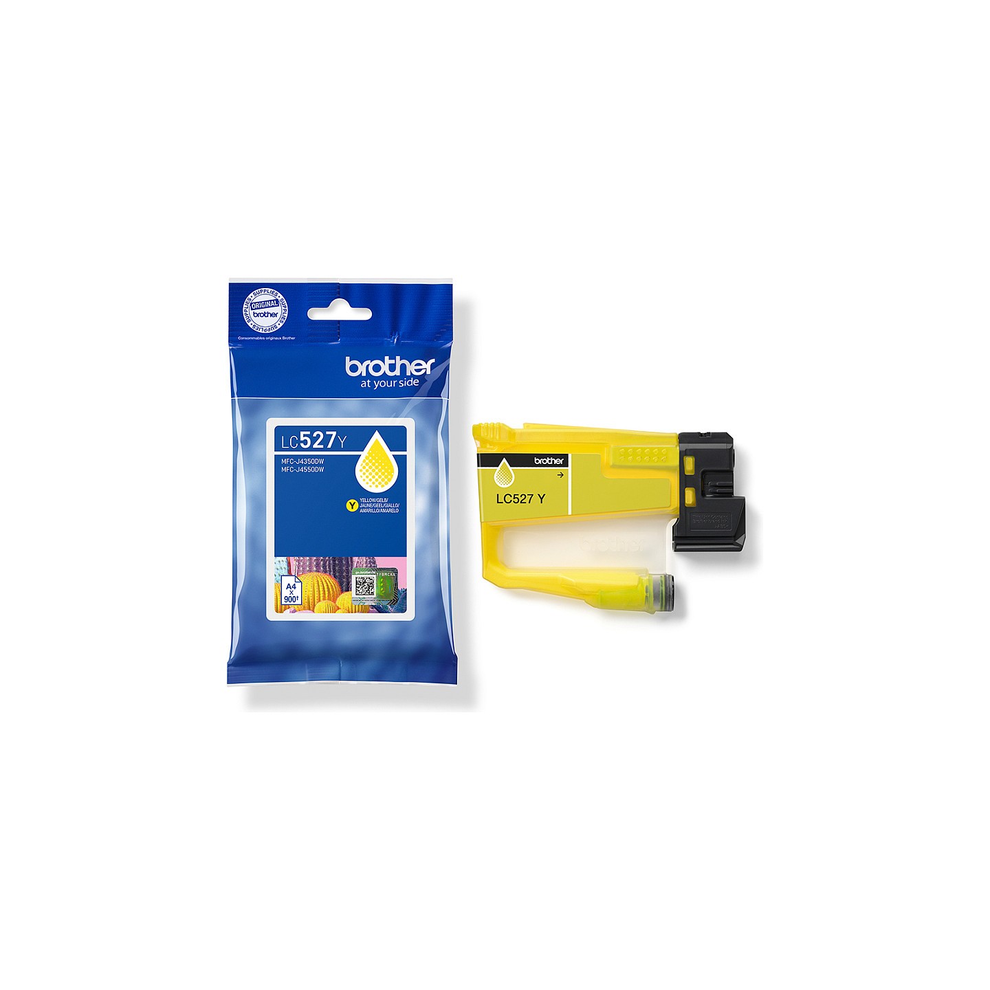 Brother Tintenpatrone LC-527Y Gelb (ca. 900 Seiten) — Buy in Cyprus with Fast Delivery