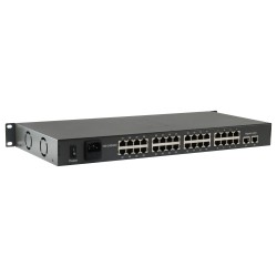 Switch 32x FE FGP-3400W380 2xGE 19' 380W 32xPoE — Buy in Cyprus with Fast Delivery