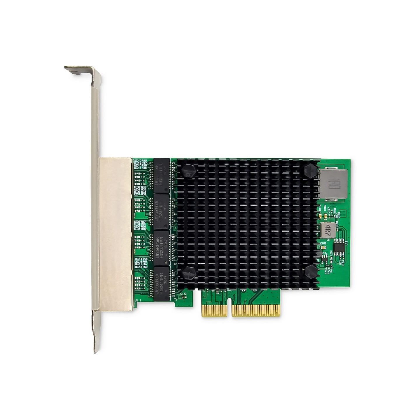DIGITUS Netzwerkkarte 4Port RJ45 RTL8125B 2.5GBits ServerNIC — Buy in Cyprus with Fast Delivery