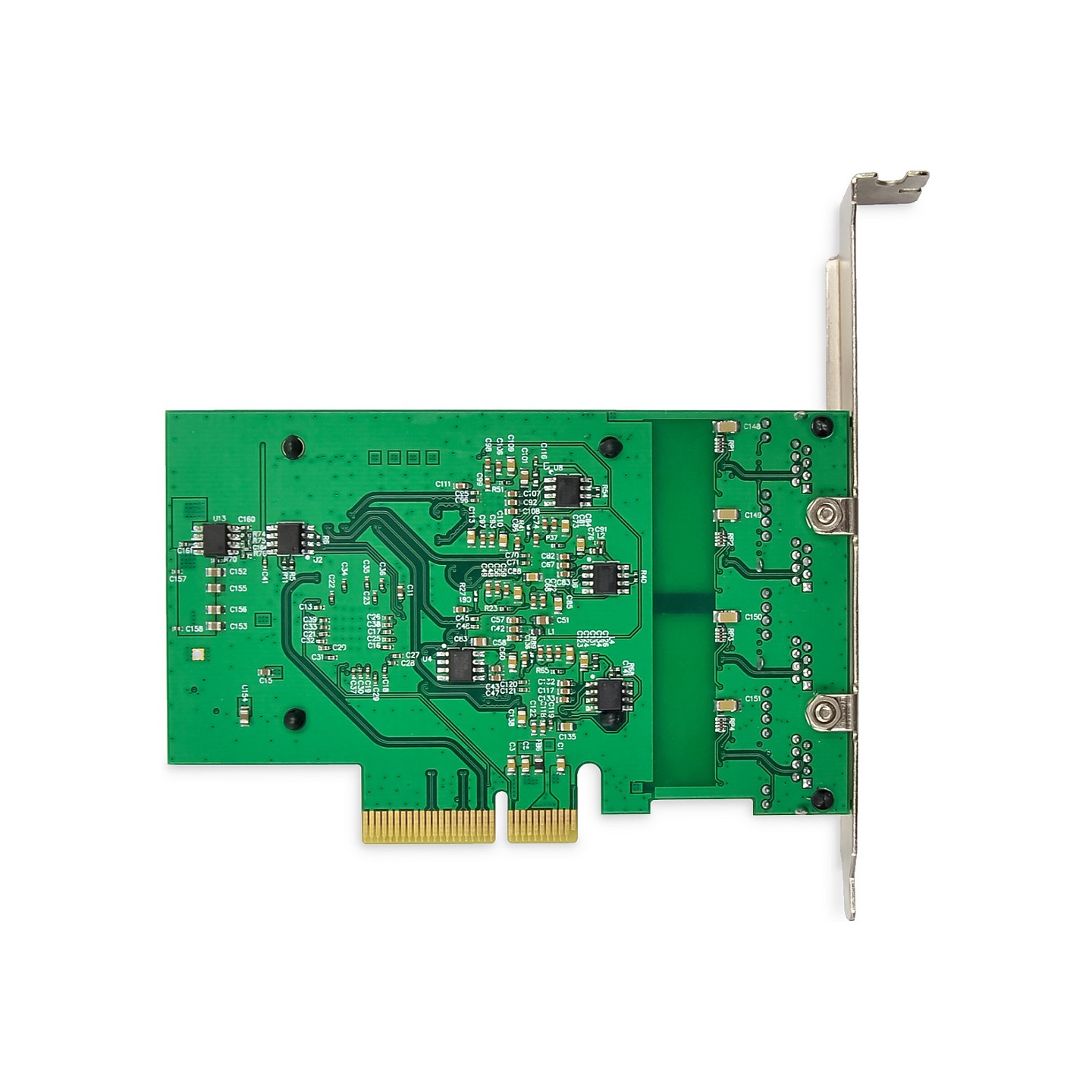 DIGITUS Netzwerkkarte 4Port RJ45 RTL8125B 2.5GBits ServerNIC — Buy in Cyprus with Fast Delivery