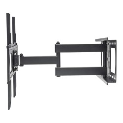 MANHATTAN TV-Wandhalterung 94-177.80cm 37-70 Zoll ein Arm neig- und schwenkbar fuer Flachbildschirme und Curved TVs b...