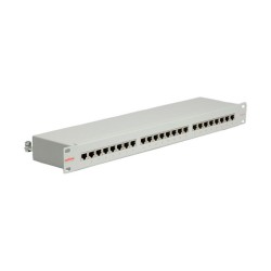 ROLINE 48.26cm 19Zoll-Patchpanel 1 HE 24 Ports Kat.5e Class D grau — Buy in Cyprus with Fast Delivery
