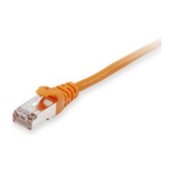 Equip Patchkabel Cat6 S FTP 2xRJ45 0.15m orange LSZH Polybeutel — Buy in Cyprus with Fast Delivery