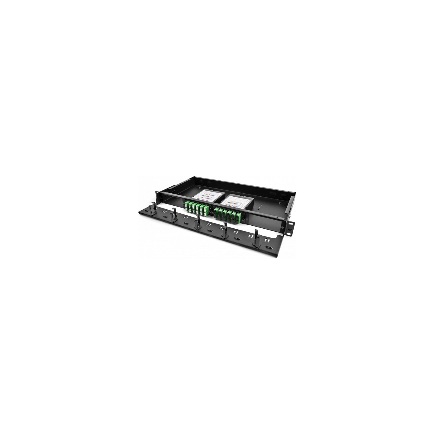 LWL HD (High Density) Kassette MPO Stecker zu 12 x SC Simplex Buchse. 12 Fasern. Singlemode. Polarität A. 9 125 μm