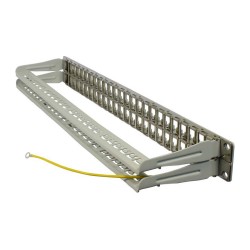 Synergy21 Keystone. Modulträger. 19Patchpanel für 48xTP-Modul. 1HE(t95mm). Lichtgrau — Buy in Cyprus with Fast Delivery