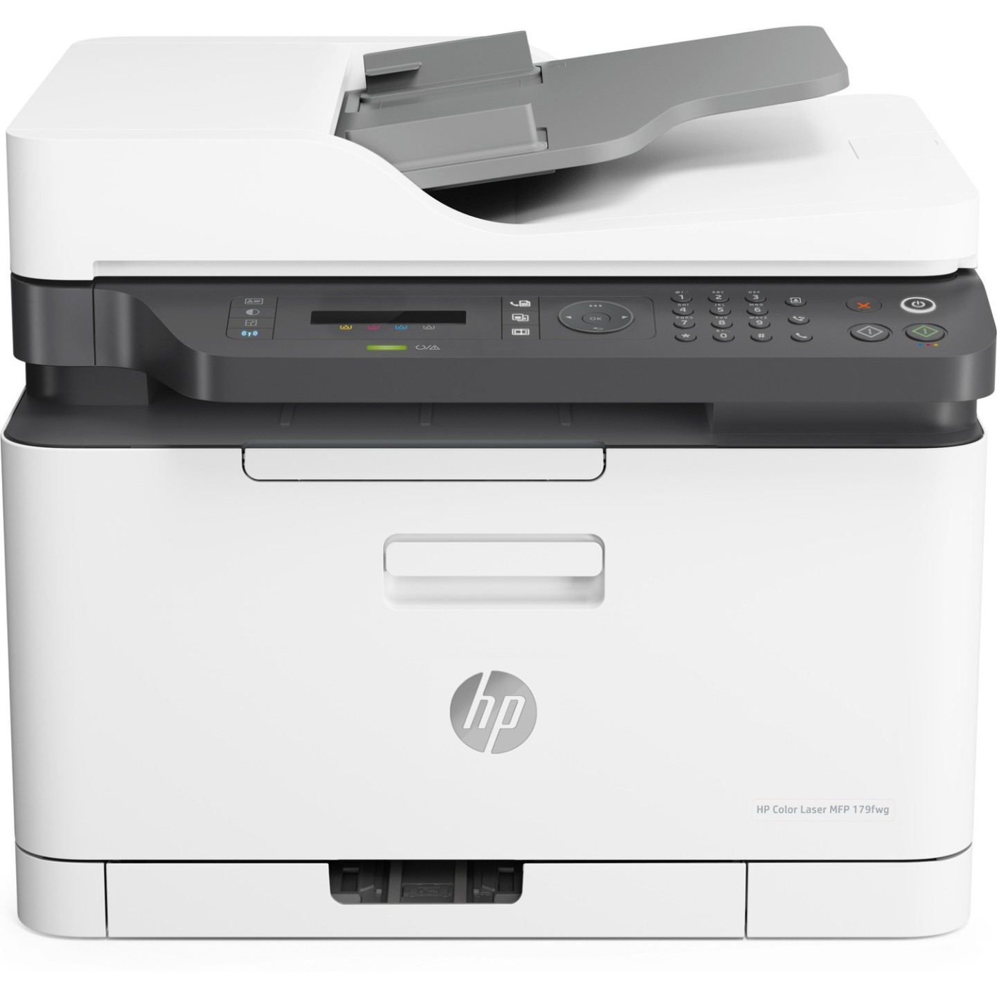 HP Color Laser MFP 179fwg - Gray/White - Color Laser 4-in-1, 128 MB, 800 MHz, A4, USB/LAN/Wi-Fi
