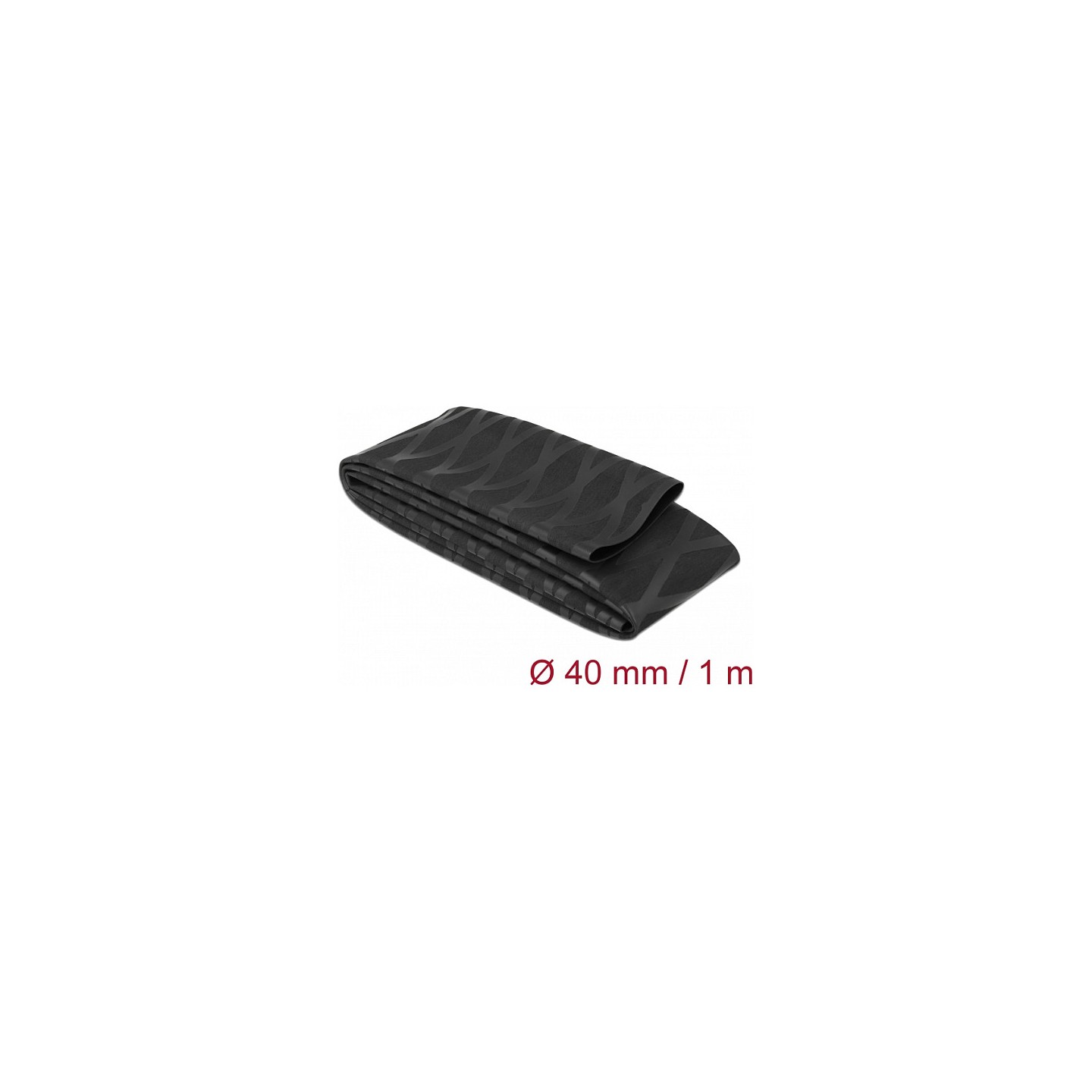 Schrumpfschlauch X-Muster rutschfest 1 m x 40 mm schwarz — Buy in Cyprus with Fast Delivery