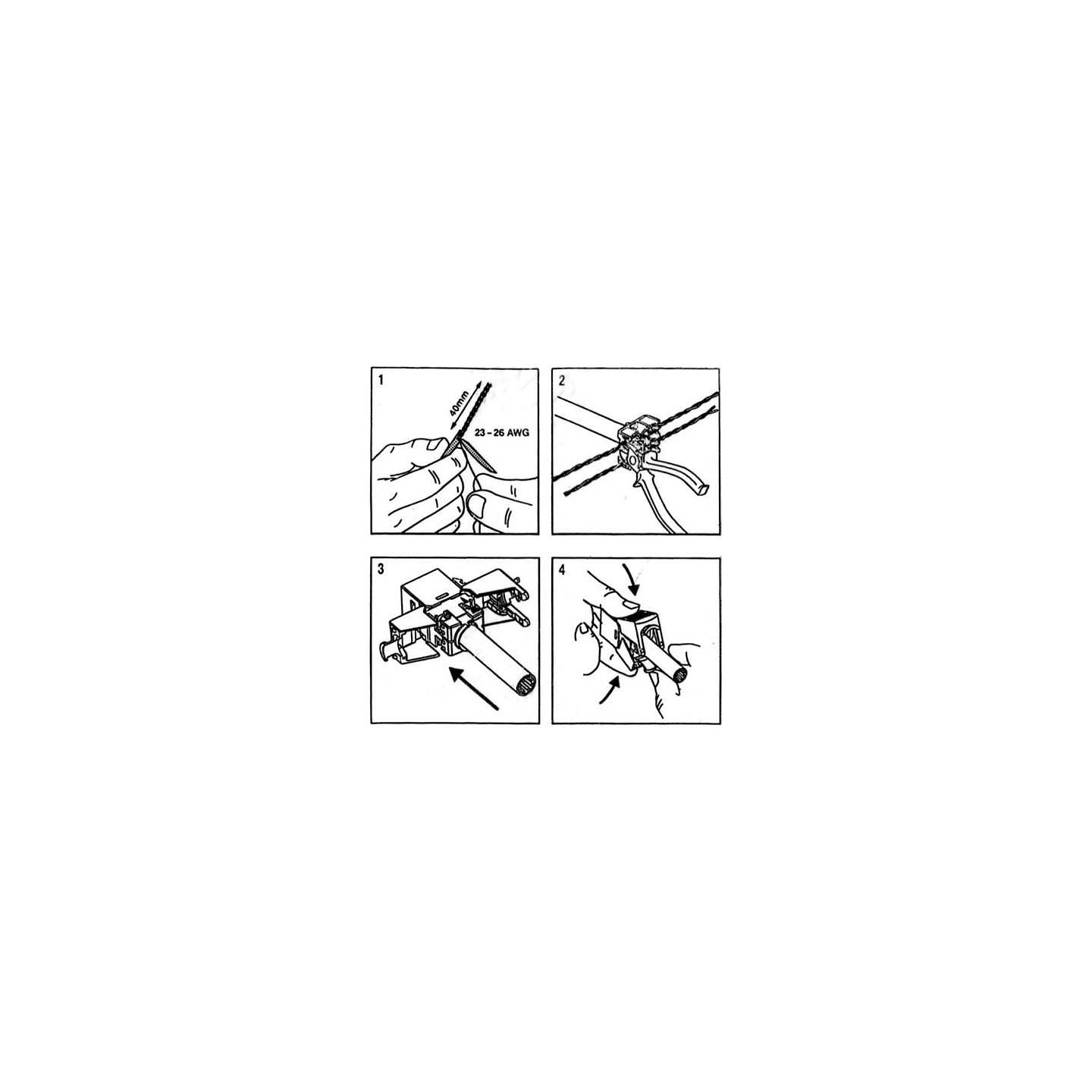 ROLINE Kat.6 Class E Keystone geschirmt werkzeuglos SLIM silberfarben — Buy in Cyprus with Fast Delivery