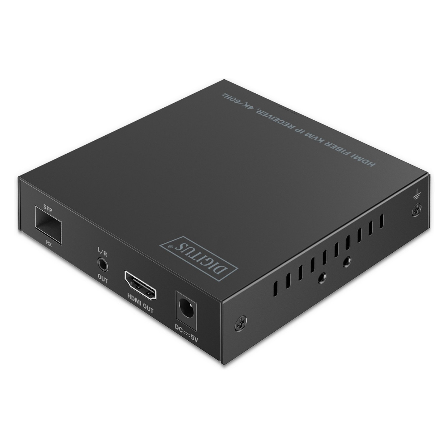 DIGITUS HDMI Fiber IP Receiver 4K 60Hz schwarz — Buy in Cyprus with Fast Delivery