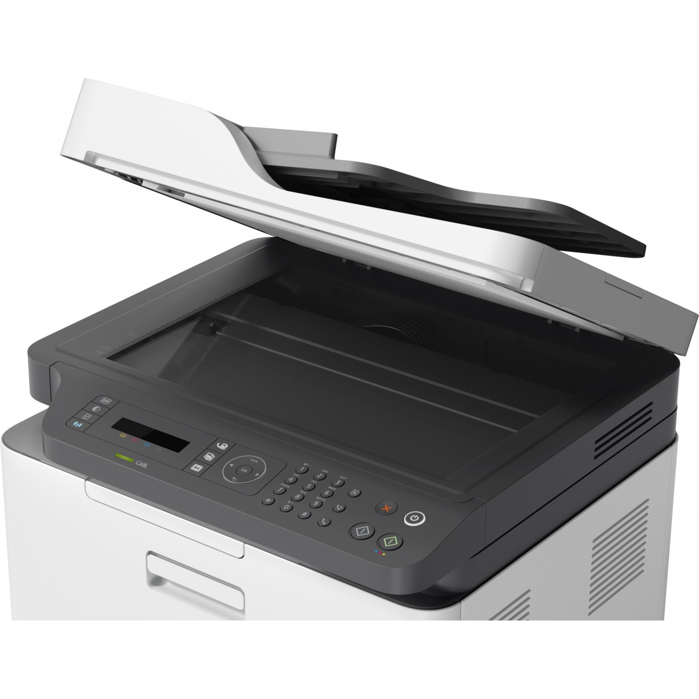 HP Color Laser MFP 179fwg - Gray/White - Color Laser 4-in-1, 128 MB, 800 MHz, A4, USB/LAN/Wi-Fi