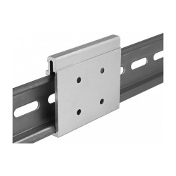 Aluminium Montageclip für Hutschiene (4 Befestigungslöcher) — Buy in Cyprus with Fast Delivery