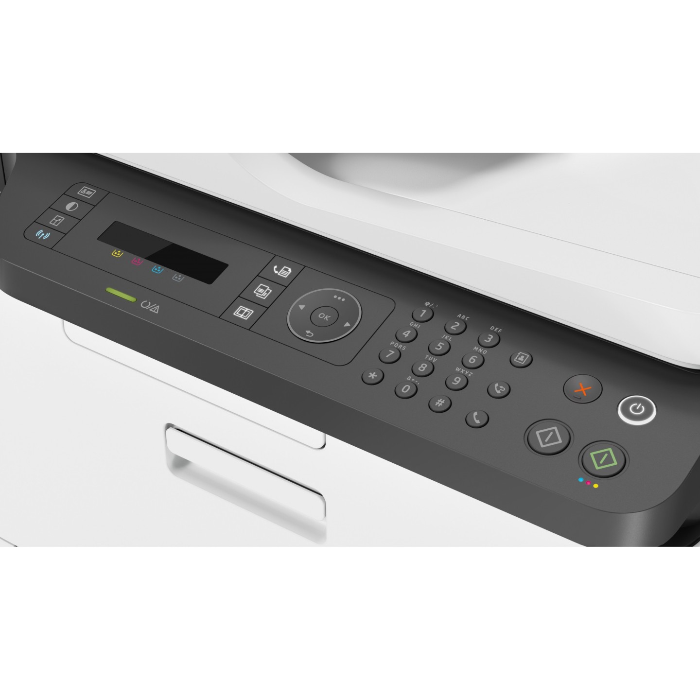 HP Color Laser MFP 179fwg - Gray/White - Color Laser 4-in-1, 128 MB, 800 MHz, A4, USB/LAN/Wi-Fi
