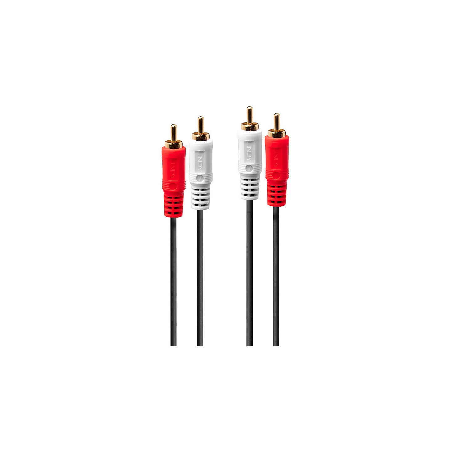 LINDY Audiokabel Stereo 2m 2xRCA (Cinch) m m vergoldet — Buy in Cyprus with Fast Delivery