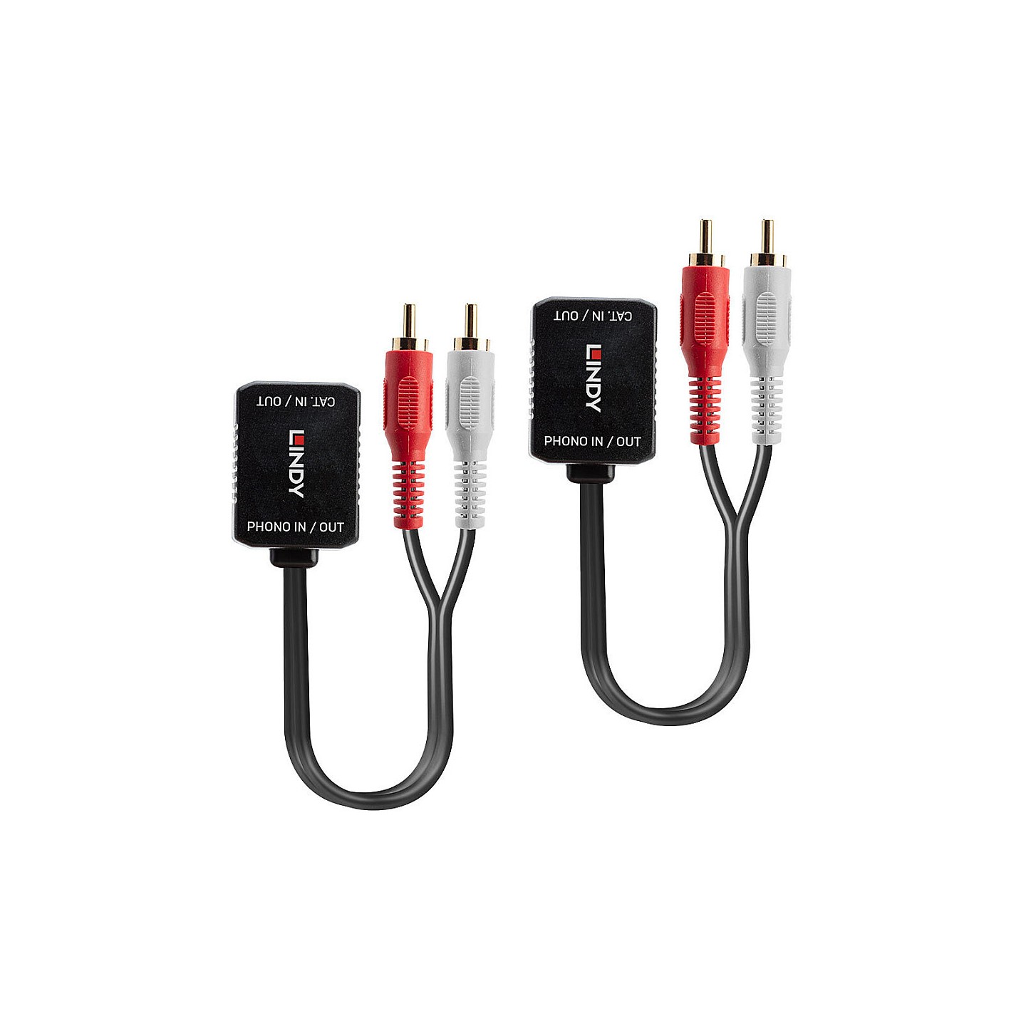 LINDY Stereo Audio Extender Cat.5 6 500m 2x RCA — Buy in Cyprus with Fast Delivery