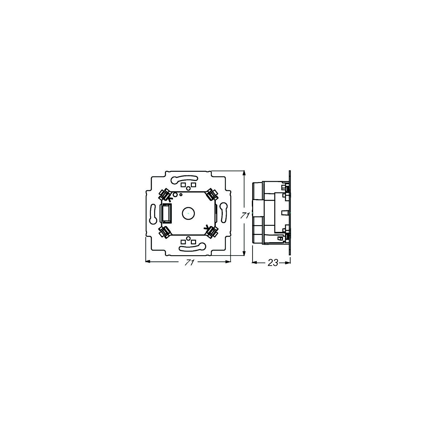 BUSCH JAEGER BJ 6120 12-101 UP-Busankoppler -101 Busch-priOn Sensoren — Buy in Cyprus with Fast Delivery