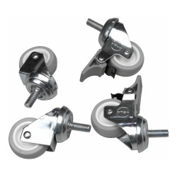 Equip EZW-1 4xRäder für Serverschränke 60mm silber — Buy in Cyprus with Fast Delivery