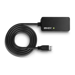 LINDY USB 3.0 Aktiv-Verlängerungs-Hub Pro 4 Port 10m — Buy in Cyprus with Fast Delivery