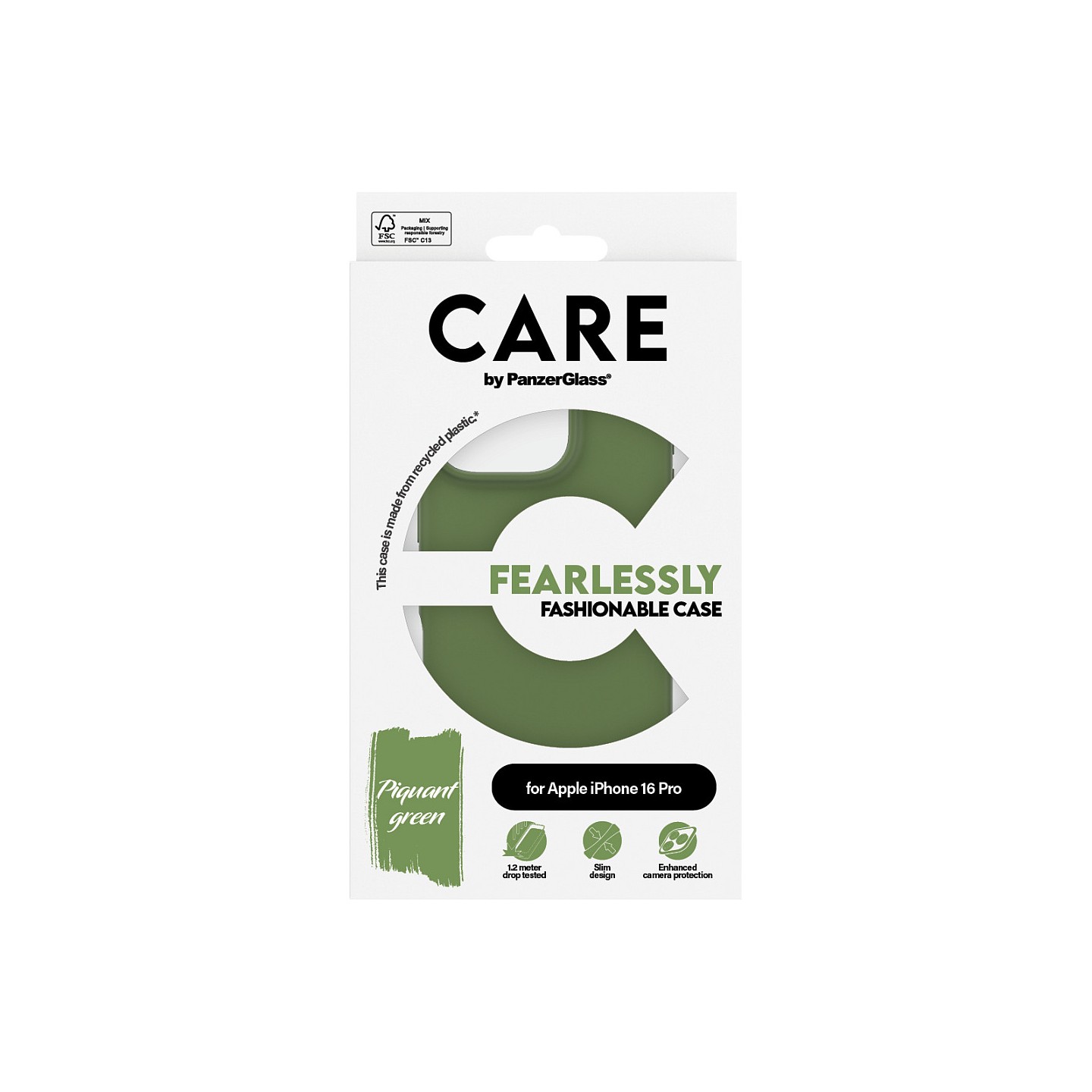 CARE Case Fashion Green iPhone 16 Pro — Buy in Cyprus with Fast Delivery