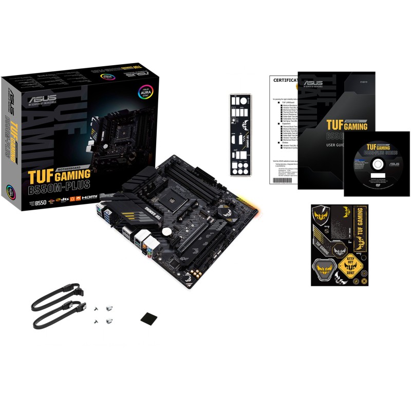 Buy ASUS TUF Gaming B550M-PLUS - micro-ATX AM4 Motherboard, DDR4 (128GB), PCIe 4... in Cyprus, Nicosia, Limassol, Larnaka, Pafos