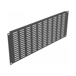 19? Netzwerkschrank Panel mit Lüftungsschlitzen horizontal 4 HE schwarz — Buy in Cyprus with Fast Delivery