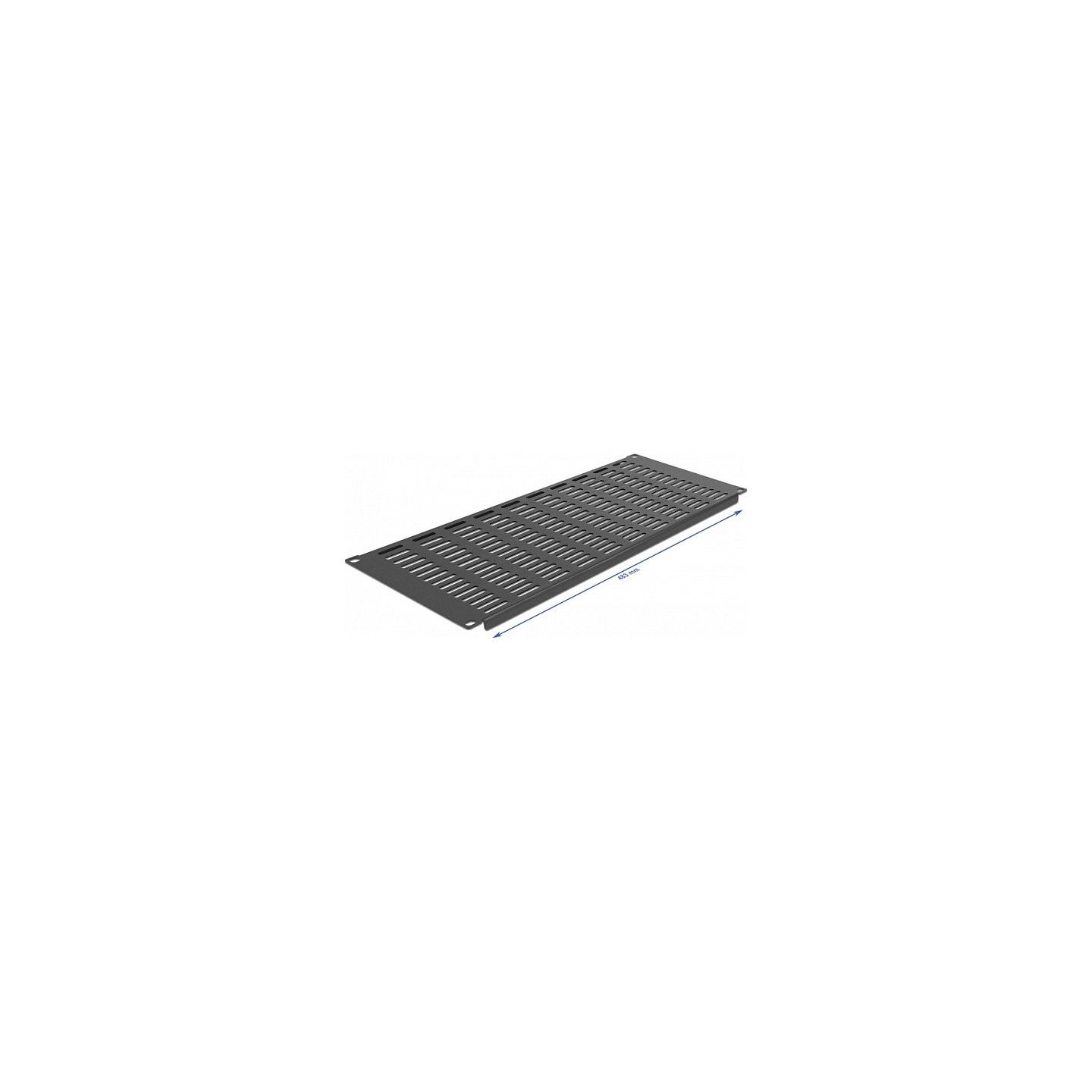 19? Netzwerkschrank Panel mit Lüftungsschlitzen horizontal 4 HE schwarz — Buy in Cyprus with Fast Delivery