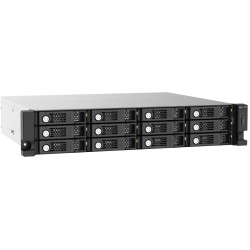 Buy QNAP TL-R1220SEP-RP - 12-bay 2U SAS/SATA JBOD Expansion Enclosure - Black/Gr... in Cyprus, Nicosia, Limassol, Larnaka, Pafos