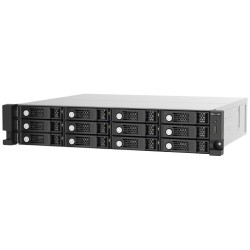 Buy QNAP TL-R1220SEP-RP - 12-bay 2U SAS/SATA JBOD Expansion Enclosure - Black/Gr... in Cyprus, Nicosia, Limassol, Larnaka, Pafos