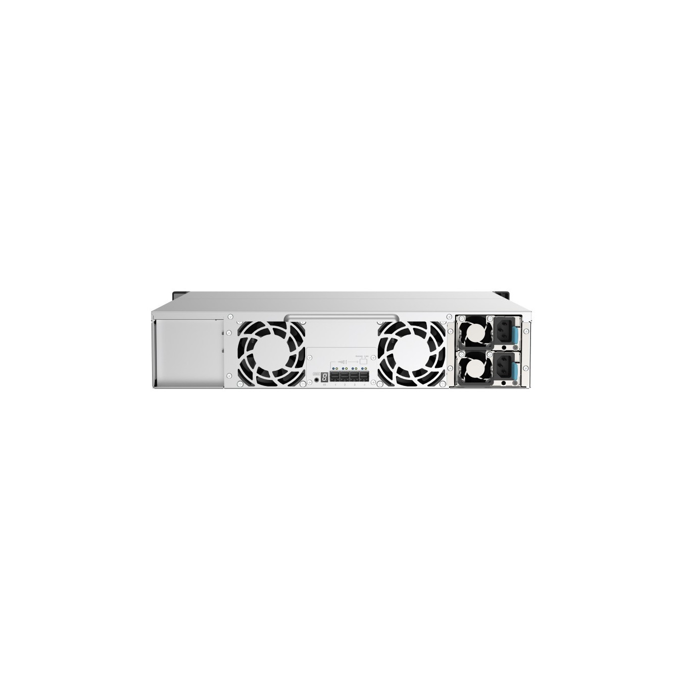 QNAP TL-R1220SEP-RP - 12-bay 2U SAS/SATA JBOD Expansion Enclosure - Black/Grey, 12Gbps Mini-SAS HD