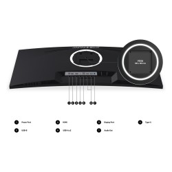 JAPANNEXT 86.4cm JN-IPS340UWQHD60C-C65W-HS curved UWQHD — Buy in Cyprus with Fast Delivery