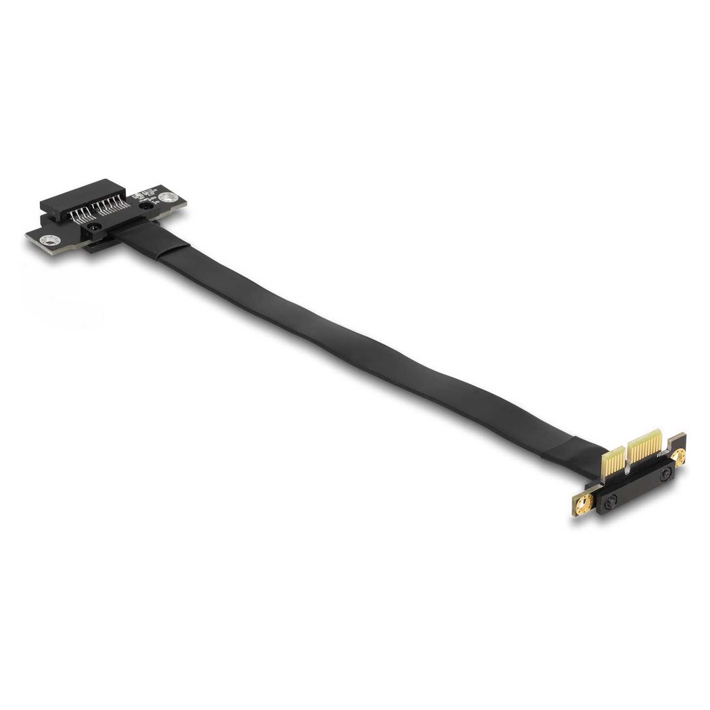 Riser Karte PCI Express x1 Stecker 90° gewinkelt zu x1 Slot mit Kabel 30 cm — Buy in Cyprus with Fast Delivery