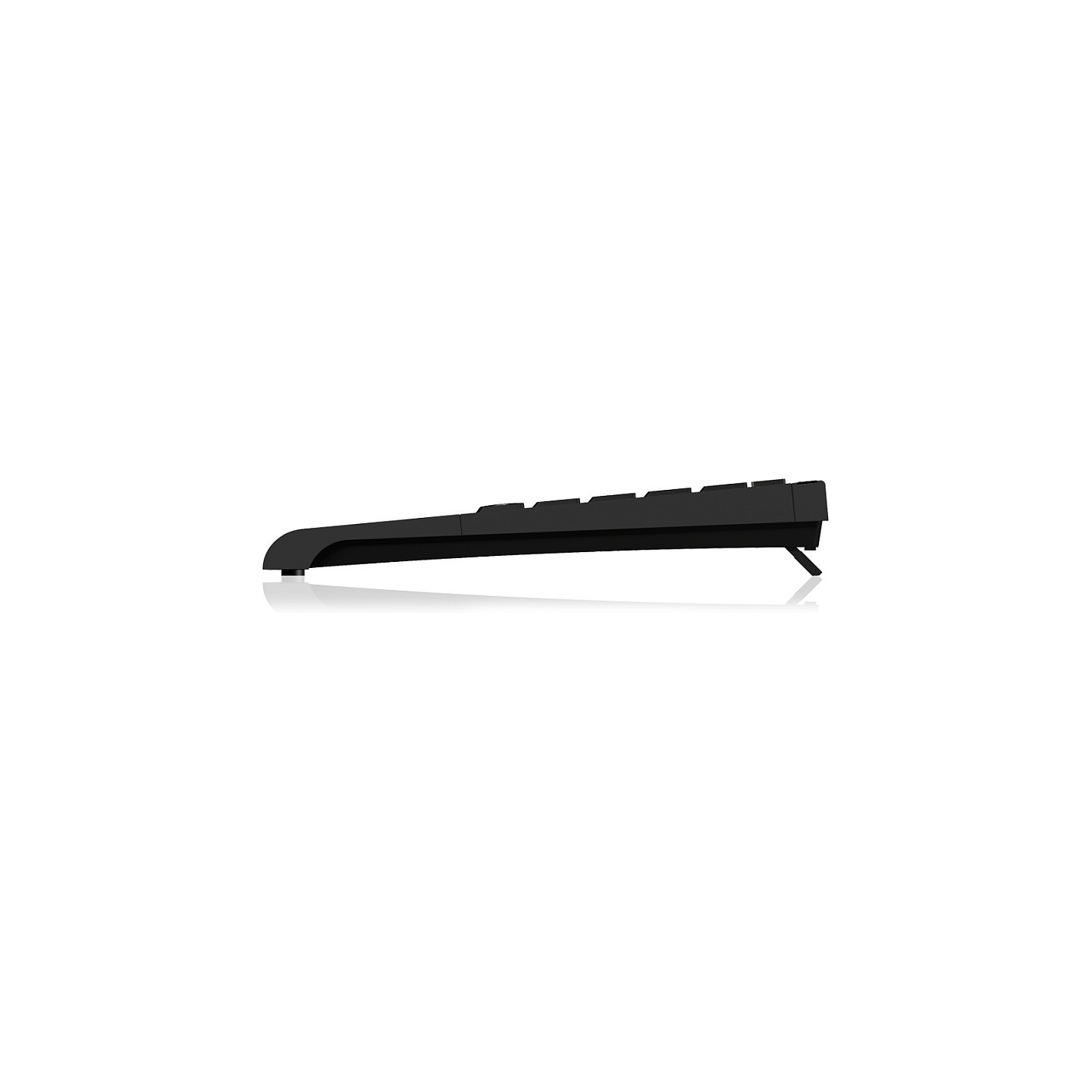KeySonic ACK-595C+ (US) Mini SoftSkin PS 2-USB black — Buy in Cyprus with Fast Delivery