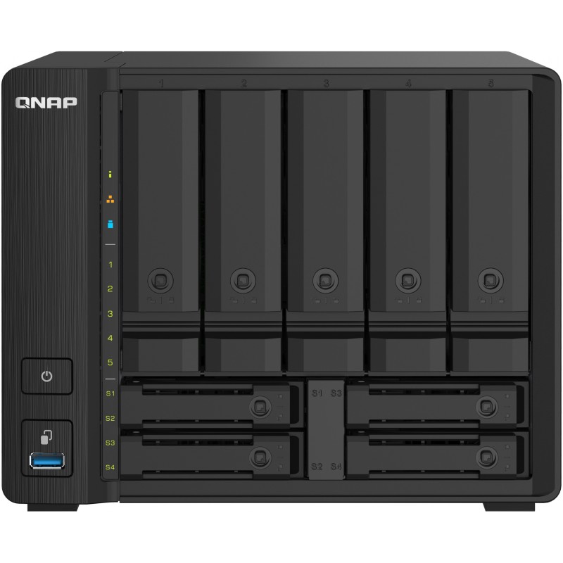 Buy QNAP TS-932PX-4G - 9-Bay NAS - Black, 4GB DDR4 SO-DIMM, Alpine AL-324 1.7GHz... in Cyprus, Nicosia, Limassol, Larnaka, Pafos
