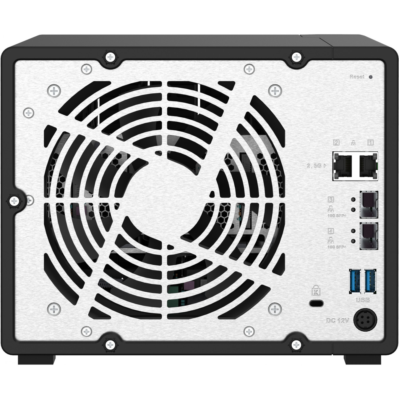 QNAP TS-932PX-4G - 9-Bay NAS - Black, 4GB DDR4 SO-DIMM, Alpine AL-324 1.7GHz, 2x10GbE SFP+ & 2x2.5GbE