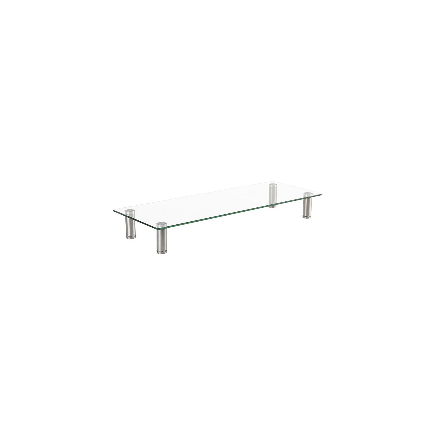 ROLINE Hhenverstellbarer Glas-Monitor-Stnder rechteckig. bis 20 kg — Buy in Cyprus with Fast Delivery