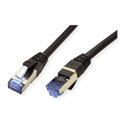 VALUE Patchkabel Cat.6A (Class EA) S FTP (PiMF). LSOH. schwarz. 0.15 m — Buy in Cyprus with Fast Delivery