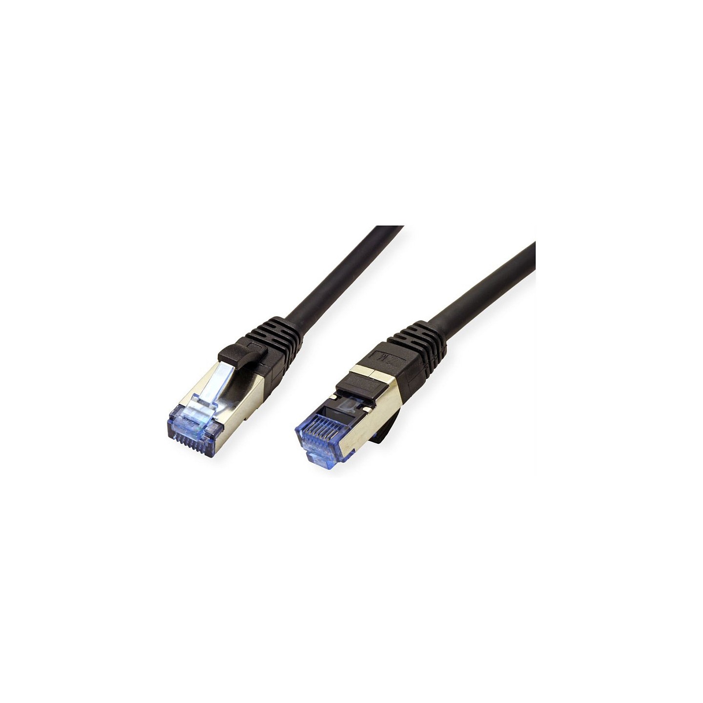 VALUE Patchkabel Cat.6A (Class EA) S FTP (PiMF). LSOH. schwarz. 0.15 m — Buy in Cyprus with Fast Delivery