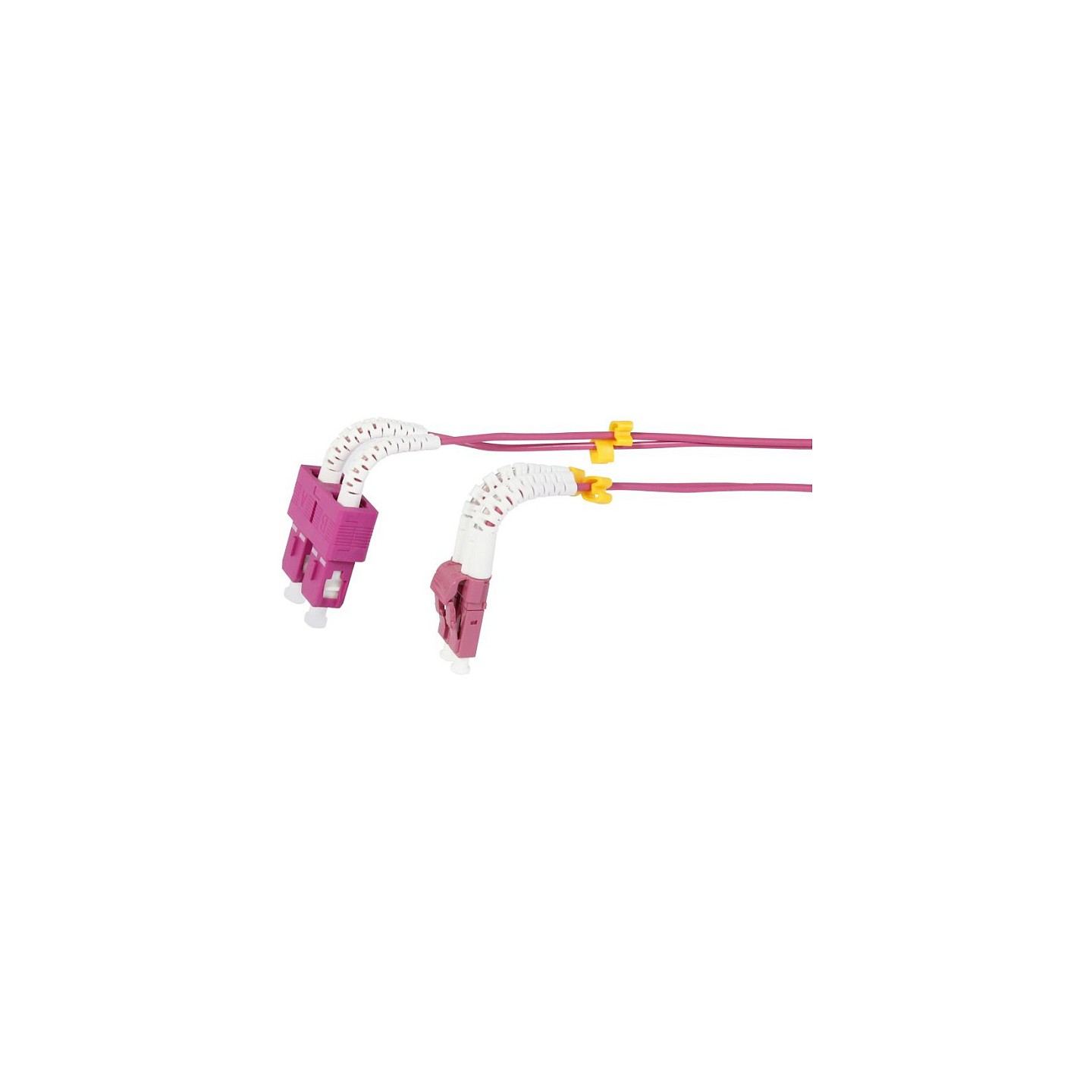 Synergy21 LWL-2-Faser-Patchk. 10mtr.LC-SC. 50 125um.OM4. AD2mm. flexible Knickschutztülle. — Buy in Cyprus with Fast Delivery