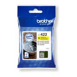 Brother Tintenpatrone LC-422Y Gelb (ca. 550 Seiten) — Buy in Cyprus with Fast Delivery