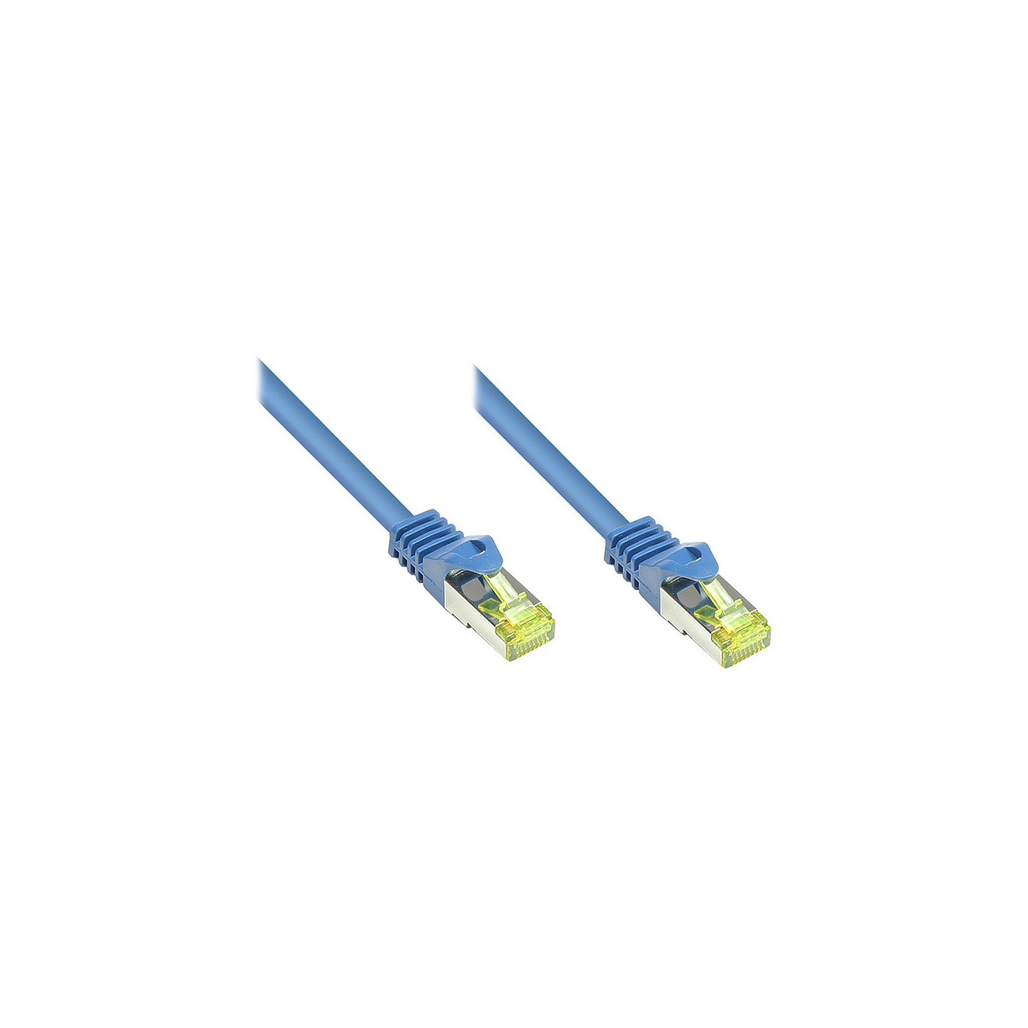 Good Connections Patchkabel m. Cat.7 Rohkabel blau 1.5m — Buy in Cyprus with Fast Delivery