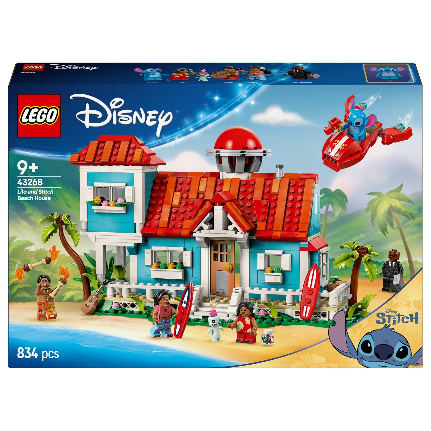 LEGO Disney Classic Das Strandhaus aus „Lilo und Stitch“ 43268 — Buy in Cyprus with Fast Delivery
