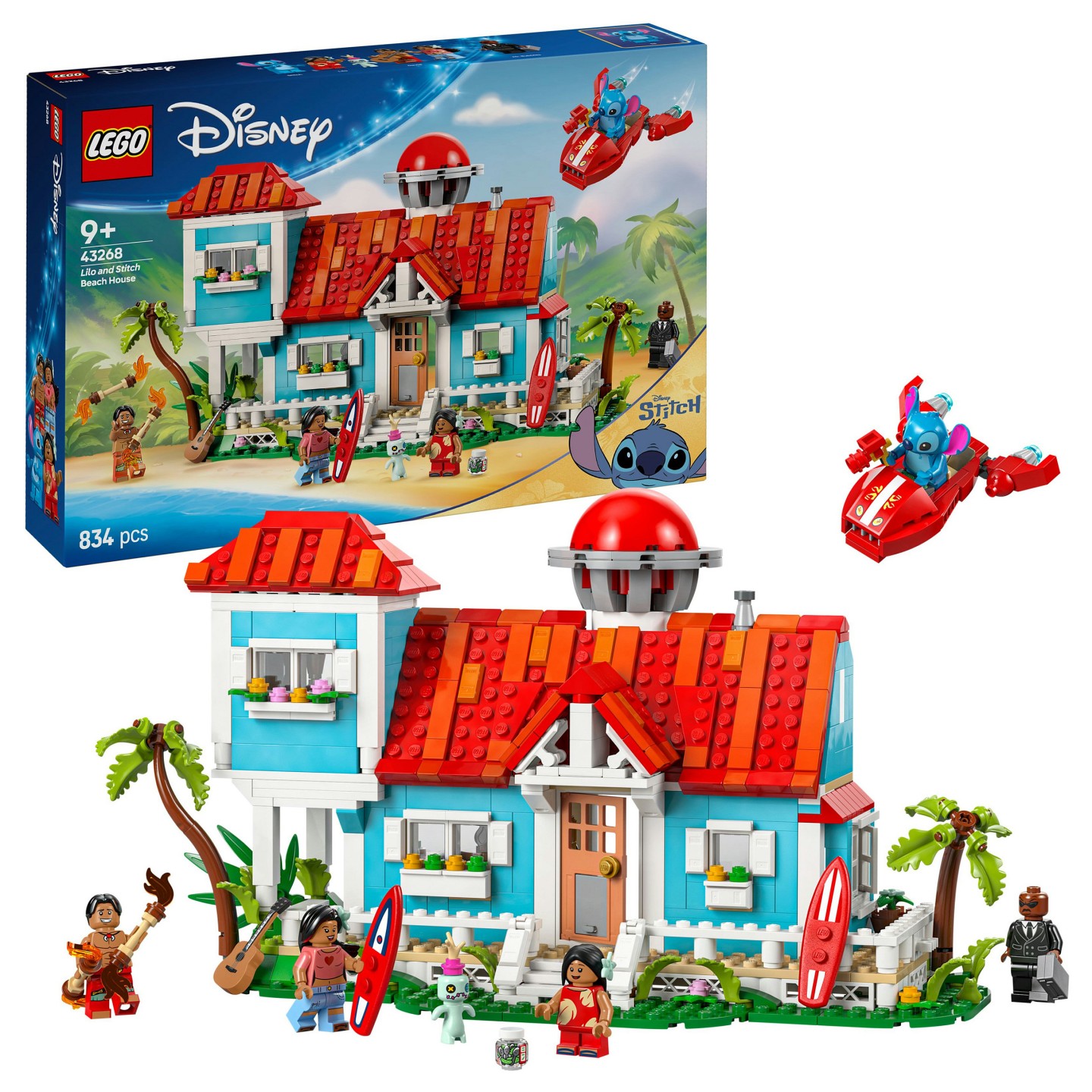 LEGO Disney Classic Das Strandhaus aus „Lilo und Stitch“ 43268 — Buy in Cyprus with Fast Delivery